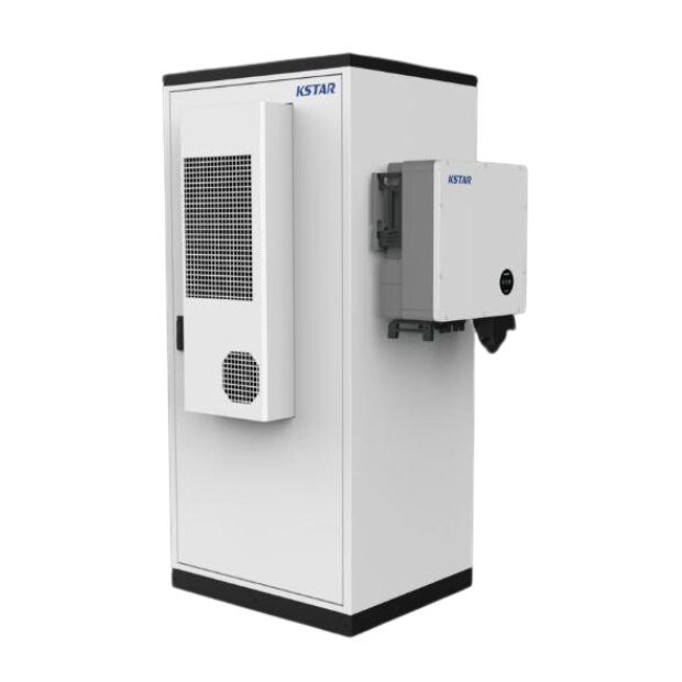 BluePulse ; Armario de baterías KSTAR CATL LFP; 102,4kWh, 512V, 10x2 módulos de 5,12 kWh, IP54, Ethernet; CAN. Sistema de refrigeración + Sistema antiincendios. All in one Industrial.