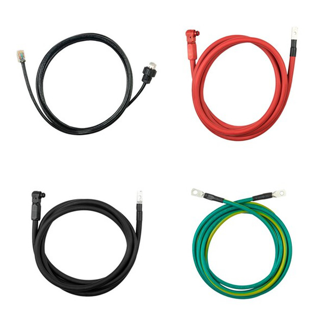 Kit cables Kstar para 2 baterías de 5,1kWh; Sistemas Monofásicos.