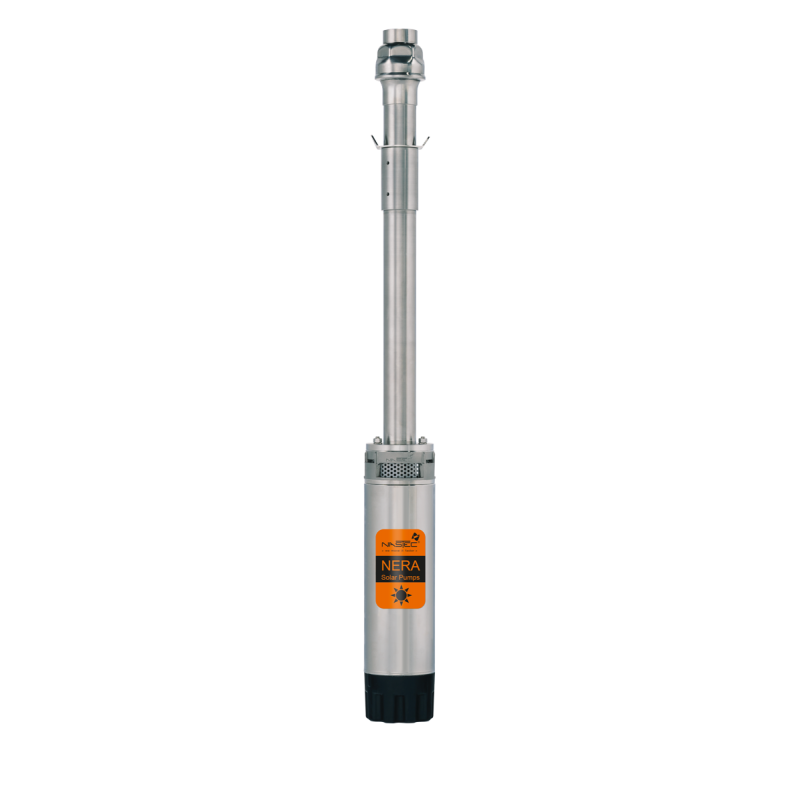 Bomba de pozo NERA; 800W; caudal maximo 1,3 m3; altura máxima 120 m. Nastec