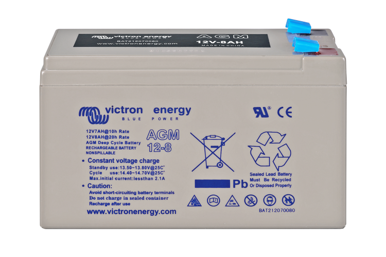 Baterías Victron; 12V/130Ah AGM Deep Cycle Batt ( BAT412121084)