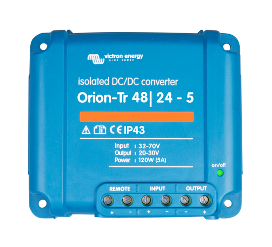 Orion-Tr 12/12-9A (110W) Isolated DC-DC converter (ORI121210110(R))