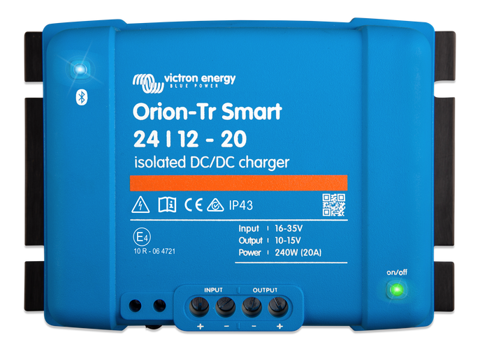 Orion-Tr Smart 12/24-15A (360W) Isolated DC-DC cargador (ORI122436120)