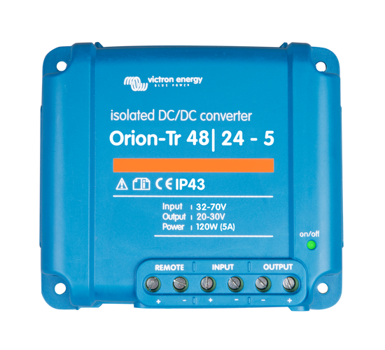 Orion TR DC/DC 12/24-5A (120W) Convertidor Victron (ORI122410110)