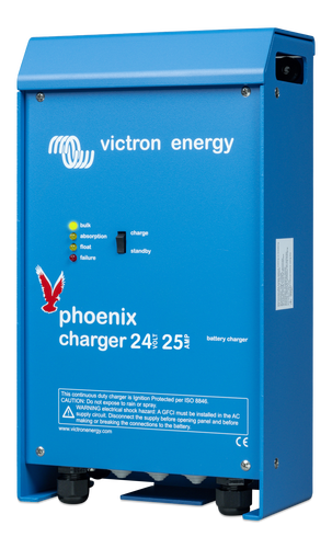 Cargador Victron Phoenix 24/16 24Vcc y 16A. (PSC241651085)