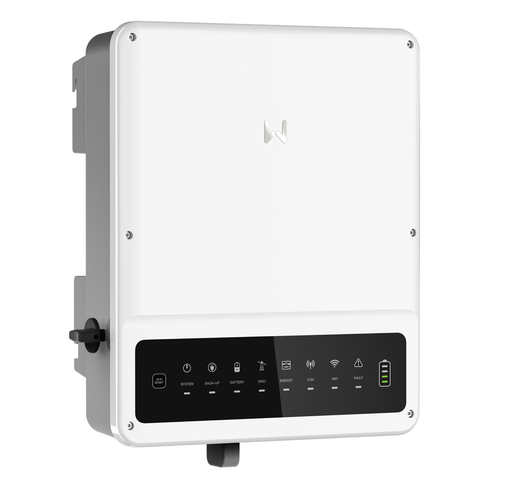 EH(INV); 3.600W; 2 MPPT; Con Wifi, DC Switch; Inversor Monofásico Goodwe puede trabajar con baterías HV con activación por código. Tensión Mínima FV Arranque Sin Baterías > 200Vcc