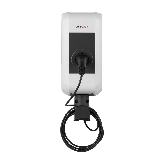 SolarEdge Home EV Charger, 22 kW, 6m Cable, Type 2 connector, RFID reader, 1 RFID card, MID (3 years warranty included) (SE-EVK22CRM-01)