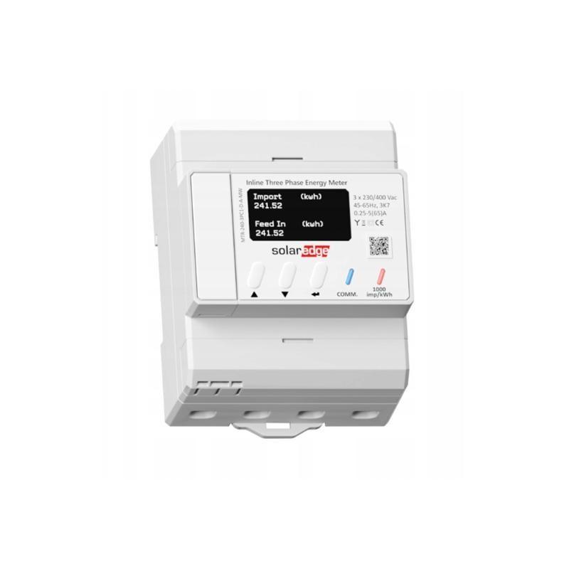 SolarEdge Meter inalámbrico monofásico con Energy Net (MTR-240-1PC1-DW-MW)