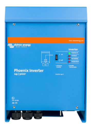 Phoenix Inverter 12/1600 Smart .Victron 1600VA, 1300W, 12v. sin Cargador. (PIN122161000)