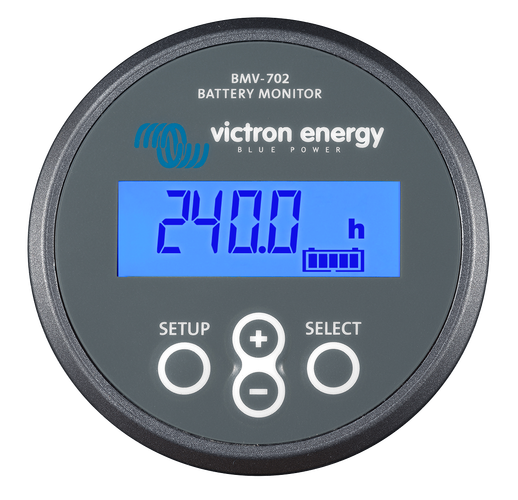 Battery Monitor BMV- 702. Monitor de batería Victron Incluye shunt de 500A (BAM010702000 (R))