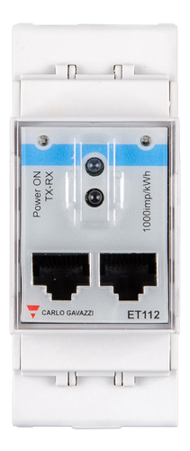 Energy Meter ET112 - 1 phase - max 100A. Medidor de Energía Víctron (REL300100000)