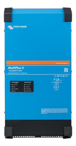 MULTIPLUS-II 24/3000/70-32-GX, con Cargador. Con display GX. Victron (PMP242306000) 