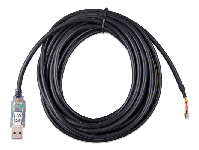 Cable interface Victron RS485 a USB 5m (ASS030572050)