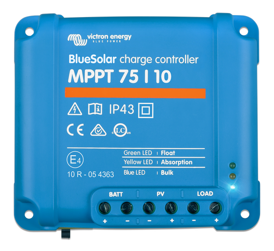Regulador solar MPPT Victron BlueSolar 100/20 12/24/48V 20A 100V (SCC110020170R)