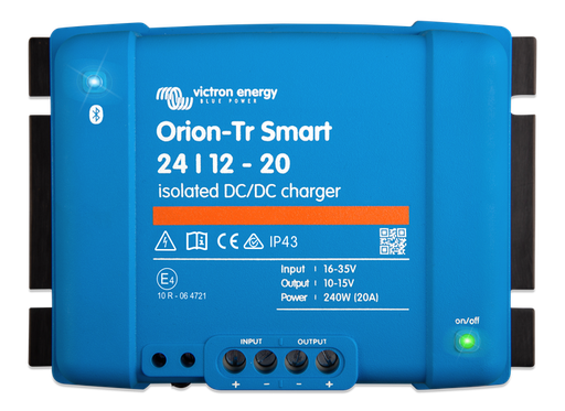 [CVI-OCA-IS_12/24-15] Cargador Victron Orion-Tr Smart 12/24-15A 360W Isolated DC-DC (ORI122436120)