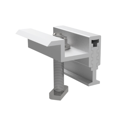 [EST-KIT_GRAP-FINAL] Kit de1 grapa final. Incluye tornillería a perfil. GRAPA FINAL (SL004). Incluye por cada SL004:
   1 ud EH_GRAPA-FINAL
   1 ud EH_TORNILLO_014 -> Cabeza de martillo M-8x45 ; 
   1 ud EH_TUERCA_184 -> Tuerca DIN 6923 biselado M-8