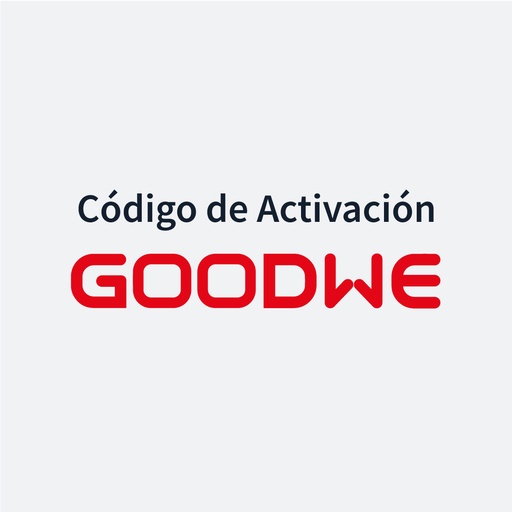 [IGW-EH3600_CODE] Código activación GoodWe EH 3600 baterías HV