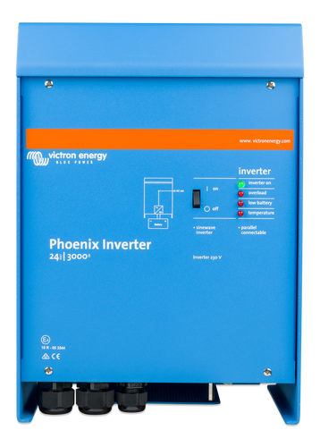 [IVI-0500/24_IEC] Inversor Victron Phoenix Inverter 24V 500VA 230V VE.Direct IEC (PIN241501200)