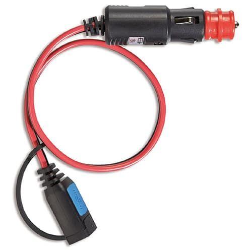 [IVI-CABLE12V_16AFUS] Victron 12 Volt plug (Cigarette plug with 16A fuse) (BPC900300014) SIN PRECIO