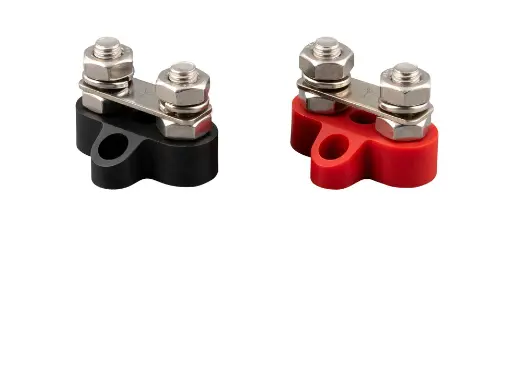 [IVI-DUAL_TERMINAL] Terminal doble M8 linked set rojo/negro (VBB413020010)