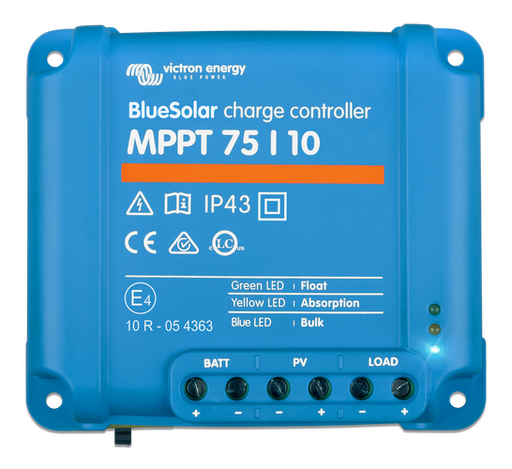 [RVI-MPPT_B010/075] BlueSolar MPPT 75/10; 12/24V; 10A; Vmax 75V. Maximizador Victron. (SCC010010050R)