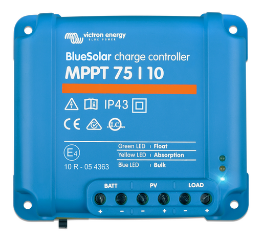 [RVI-MPPT_B100/250TR] BlueSolar MPPT 250/100-Tr VE.Can ; 12/24/48V; 100A; Vmax 250V; con Display opcional; VE.Can. Maximizador Victron. (SCC125110441)
