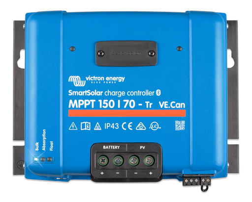 [RVI-MPPT_S015/075] SmartSolar MPPT 75/15;  12/24V; 15A; Vmax 75V. Maximizador Victron.  (SCC075015060R)