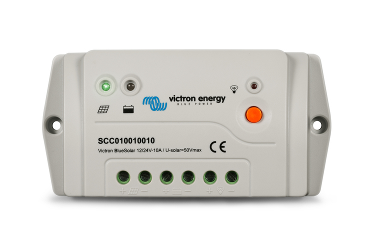 BlueSolar PWR-Light; 12/24V; 30A; Vmax 55V. Regulador Victron.  (SCC040020050)